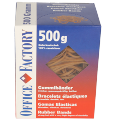 Smart Office Gummibänder, 125 mm, 3 mm, 500g