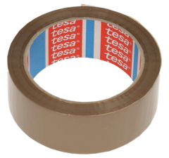 Tesa Verpackungsband tesapack strong PP, braun, 38 mm x 66 m