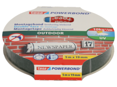 Tesa Montageband Powerbond, 19 mm x 5 m