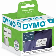 Dymo Etiketten LW, S0722430, 54 x 101 mm, 220 Stück 