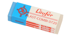 Läufer Gomme Plast Combi, 1 pièces, 65 x 21 x 12 mm, n/v, Combi 0720
