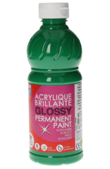 Acrylfarben Glossy, grün, 500 ml