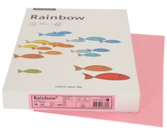 Rainbow Papier pastellfarbig A4, 80 g/m², rosa