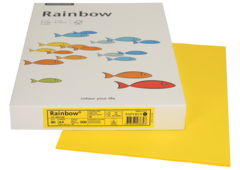 Rainbow Papier intensivfarbig, A4, 80 g/m², intensivgelb