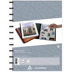 Adoc Livre de présentation Personal-Ex, 40 pochettes, A4, 80 µm, grené, blanc