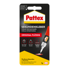 Pattex colle instantanée Blitz, liquide, 3 g