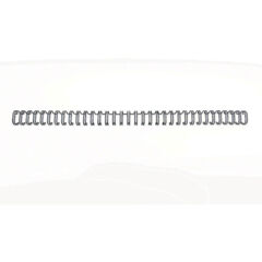 GBC Drahtbinderücken WireBind, 34 Ringe, A4, 6 mm, schwarz, 100 Stück