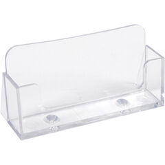 Exacompta Visitenkartenhalter 34x102x47mm, transparent