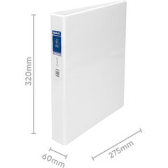 Biella Präsentationsringbuch Creative PP XL #1, A4, 6 cm, weiss