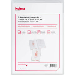 Kolma Dossier de présentation Vario, A4, transparent, 230 mm, 315 mm