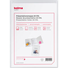 Kolma Dossier de présentation Vario, A4, transparent, 225 mm, 315 mm