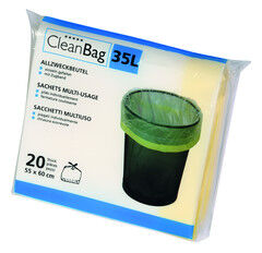 CleanBag Allzweckbeutel smart & easy quick bag, 35 Liter, 550 mm, 600 mm