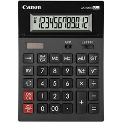 Canon calculatrice de table AS-2200, gris