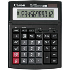 Canon Tischrechner CA-WS1210T, schwarz