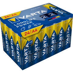 Varta Batterie Longlife Power, AA/LR6, 24 Stück