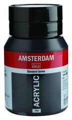 Amsterdam Acrylfarbe, schwarz, 500 ml, 1 Stück