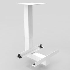 PC-Halter zu AMPYR Tischen, weiss, Metall, 1 Stück, 13.5 cm, 53 cm, 36 cm, 3.45 kg