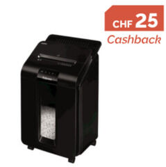 Fellowes Aktenvernichter AutoMax™ 100M, Mikropartikelschnitt, 4 x 10 mm