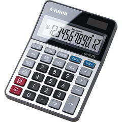 Canon calculatrice de table LS-122TS, argenté