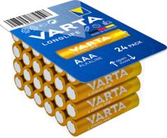  Varta Batterie Longlife, AAA/LR03, 24 Stück