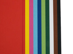 Fotokarton, A4, 300 g/m², assortiert, 50 Blatt