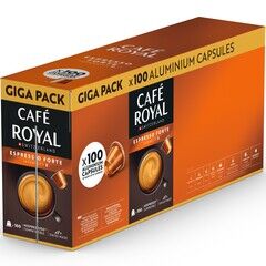 Kaffeekapseln Café Royal PROMO Espresso Forte, 100 Stück