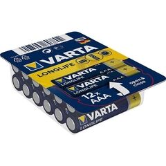 Varta Batterie Longlife, AA/LR6, 12 Stück