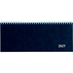 Biella Pultagenda 2027 Seplana, 1 Woche / 2 Seiten, blau