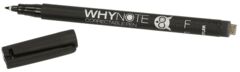 WhyNote Stift mit Filz, schwarz, 0.7mm