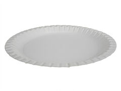 EJS Kartonteller weiss, Ø 23 cm, 100 Stück