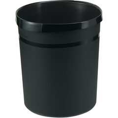 Han Papierkorb Grip Karma, 18 Liter, schwarz