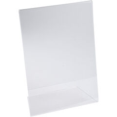 Exacompta Tischaufsteller A4, hoch/quer, transparent
