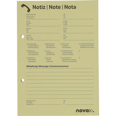 novooo Telefonblock, A5, liniert