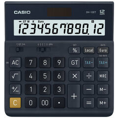 Casio calcolatrice da tavolo DH-12ET, nero