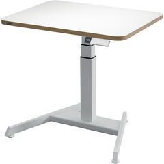 Leitz elektrisch höhenverstellbarer Schreibtisch Ergo, 80 x 60 cm, weiss