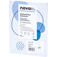novooo étiquettes Professional, 67148, 70 x 36 mm, 100 feuille