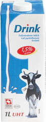 Lovely Milchdrink 1.5%, UHT, 100 cl, 6 Stück