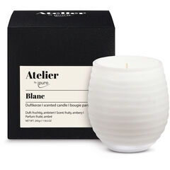 ipuro Bougie Parfumé Atelier, 245 g, blanc