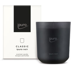ipuro Bougie Parfumée Classic, 270 g, noir