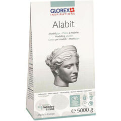 Glorex Gesso modellato, 5 kg, bianco