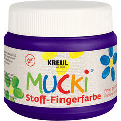 KREUL Stoff-Fingerfarbe MUCKI, 150 ml, violett, 1 Stück