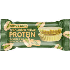 Nutry Nuts Riegel White Chocolate Pistachio, 42 g, 12 Stück